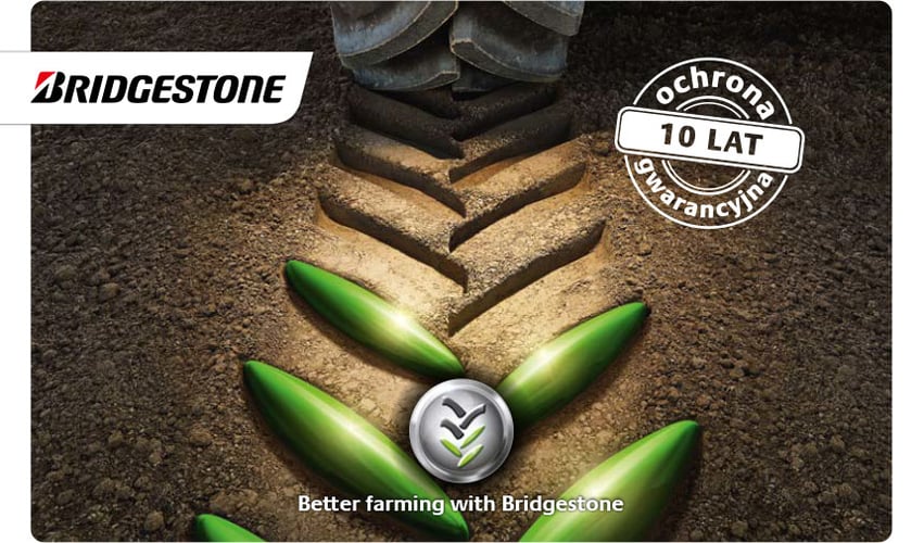 Bridgestone udziela ci 10-letniej gwarancji od daty zakupu opon