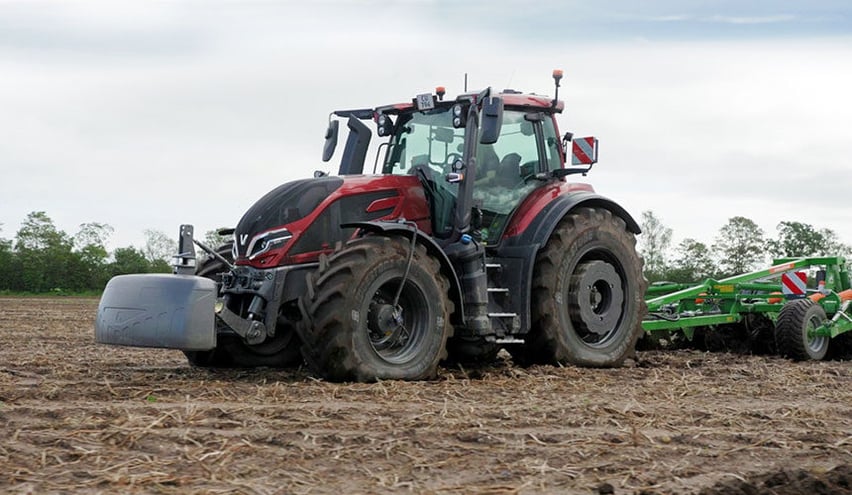 Nasz model VF VT-TRACTOR z ciśnieniem roboczym 0,6 bara to niesłychany poziom redukcji poślizgu